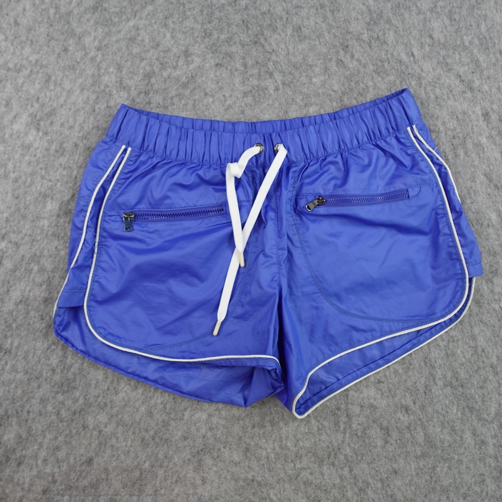 RLX Ralph Lauren Shorts Women Extra Small Blue Athletic Zipper Pockets